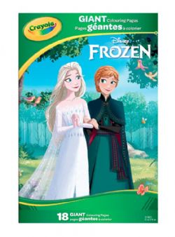 CRAYOLA - PAGES GÉANTES À COLORIER - LA REINE DES NEIGES 2